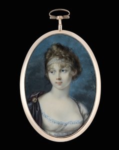 プリンセスジナイダアレクサンドロフナベロセル "skaia-Belozerskaya、1808 作： Peter Eduard Stroehling