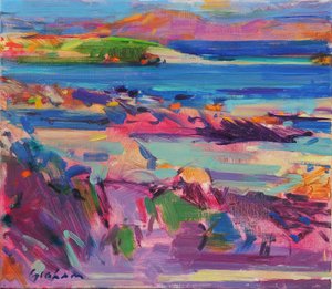 Iona Sun、2021年（キャンバスに油彩） 作： Peter Graham (Contemporary)