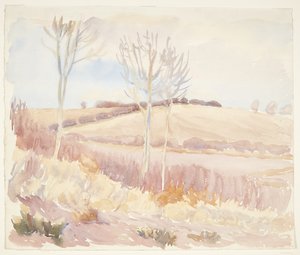 フネン風景。 春 作： Peter Hansen