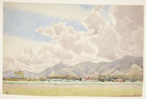 イタリアの風景 作： Peter Hansen