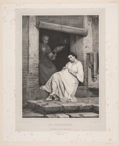 ローマの女性 作： Peter Henrik Gemzøe