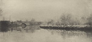 コルティホールの凍える朝 作： Peter Henry Emerson