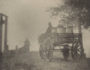 At the Ferry – A Misty Morning