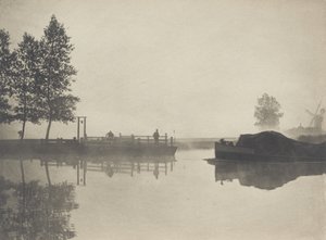 バッケナム・フェリー 作： Peter Henry Emerson