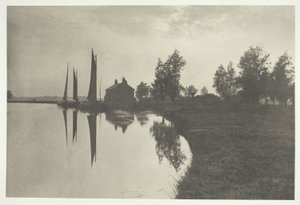 カントレー潮の変わり目を待つ選手たち 作： Peter Henry Emerson