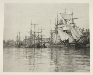 グレート ヤーマス ハーバー 作： Peter Henry Emerson