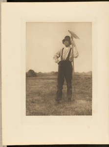 熊手付きヘイメーカー[ノーフォーク] 作： Peter Henry Emerson