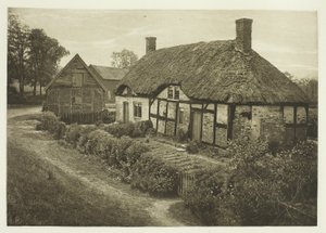 スタフォードシャー、シャローフォードのイザック・ウォルトンの家 作： Peter Henry Emerson