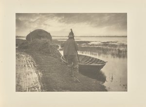 シュフ・スタッフをカットするマーシュマン 作： Peter Henry Emerson