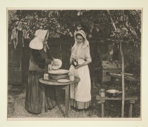 ペック夫人とメアリー・クリテン 作： Peter Henry Emerson