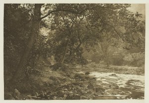 レイナードの洞窟付近、ダブ・デール 作： Peter Henry Emerson