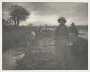湿地干し草のポーリング 作： Peter Henry Emerson