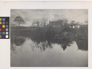 Quanting The Gladdon (platinum print on original mount)   1455716   ja       japanese Successfully Translated  Original: Brass Plate for Walter and Alice Pope and their son from Cowley Church Translat: Brass Plate for Walter and Alice Pope and their son fr