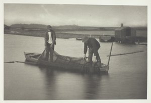 ウナギ網に挑む 作： Peter Henry Emerson