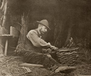 バスケットメーカー 作： Peter Henry Emerson