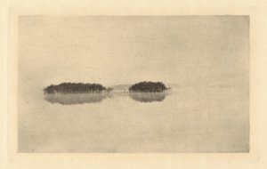 ローンラグーン、1895年かそれ以前。 作： Peter Henry Emerson