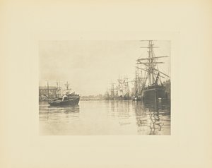 ピースフル・ハーバー 作： Peter Henry Emerson