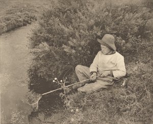 スティックルバック・キャッチャー 作： Peter Henry Emerson