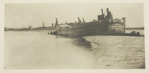 古い船 作： Peter Henry Emerson