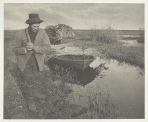 葦の牽引 作： Peter Henry Emerson