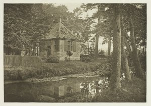ウォルトンとコットンのフィッシング・ハウス、ベレスフォード・デール 作： Peter Henry Emerson