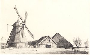 ミルとレンガ工場 作： Peter Vilhelm Ilsted