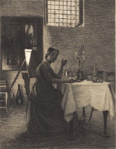 朝のコーヒーで 作： Peter Vilhelm Ilsted