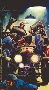 1928 4.5リットルベントレーアットルマン 作： Peter Jackson
