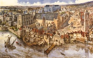 ウェストミンスターの鳥瞰図 作： Peter Jackson