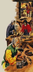 エドワード1世の時代のコインメーカー
