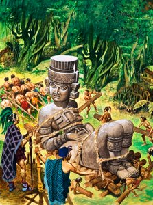 マヤ人、最初のアメリカインディアン