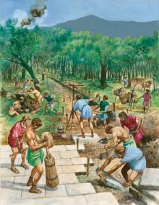 ローマの道路建設 作： Peter Jackson