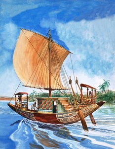 私たちの素晴らしい世界の歴史：ナイル川の船頭 作： Peter Jackson