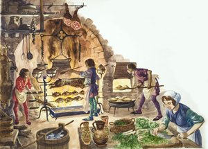 金持ちの主の台所 作： Peter Jackson