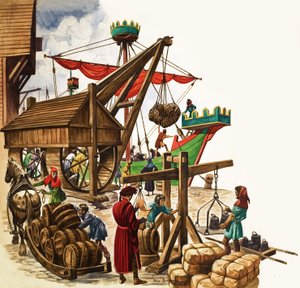 英国の素晴らしい物語：初期の船と港湾 作： Peter Jackson