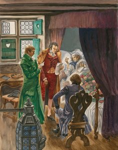 1791年のウィーンでのモーツァルトの死はわずか35歳 作： Peter Jackson