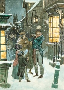 ビクトリア朝のクリスマスシーン 作： Peter Jackson