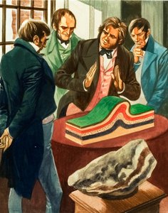 ビクトリア朝の地質学者 作： Peter Jackson