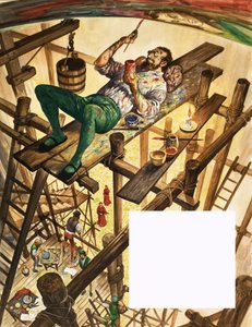 若い頃：ミケランジェロ 作： Peter Jackson