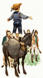 若い頃：ウィンストン・チャーチル卿 作： Peter Jackson