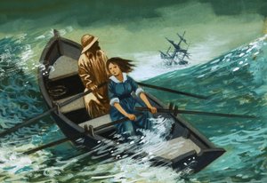 Women of Courage：手漕ぎボートの救助。グレースダーリン 作： Peter Jackson