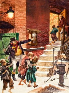 ビクトリア朝のイギリスの働く子供たち 作： Peter Jackson
