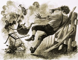 若いヘンリー・フォードは蒸気の力を難しい方法で学びます 作： Peter Jackson