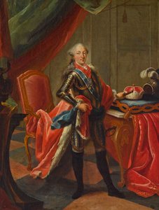 マクシミリアン3世ジョセフ1727-1777、バイエルン選挙人の肖像。 作： Peter Jacob Horemans