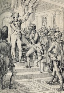 7月14日、レジオン・ドヌール（1802年創設）の十字架がアンヴァリッド教会に初めて配られる 作： Peter Johann Nepomuck Geiger