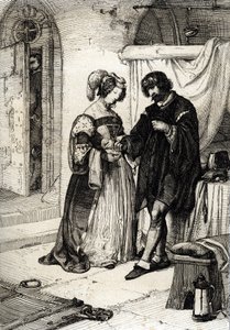 エセックス伯ロバート・デヴァルー (1565-1601) は反逆罪で死刑を宣告され、エリザベス・ハワード、ノッティンガム伯爵夫人、英国のエリザベス・イエールの名誉の貴婦人、女王への忠誠の指輪誓約を手渡した