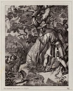 オーストリア、バーデンの温泉発見 作： Peter Johann Nepomuk Geiger