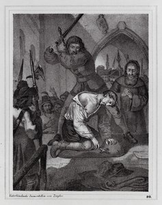 ラインシュタイン・タッテンバッハ伯爵の処刑 作： Peter Johann Nepomuk Geiger