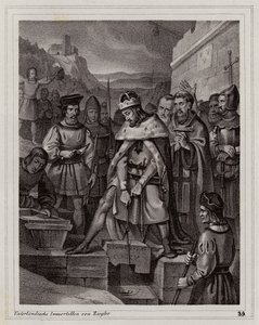 リリエンフェルト修道院の設立 作： Peter Johann Nepomuk Geiger