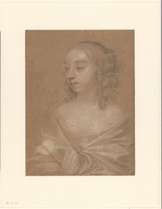 見知らぬ女性の肖像 作： Peter Lely (Sir)